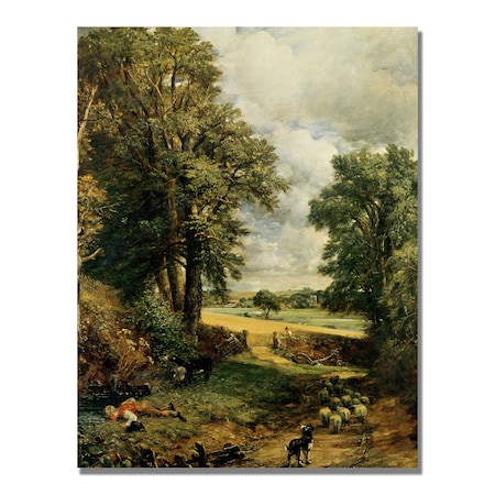 John Constable 'The Cornfield' Canvas Art,18x24